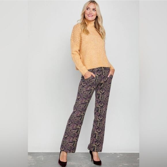 Free People Walker Relaxed Jacquard Pants - Picture 9 of 12